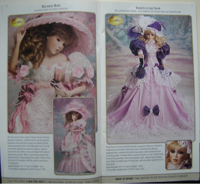 Franklin Dolls and Catalogues: Maryse Nicole's Gardens Doll Collection